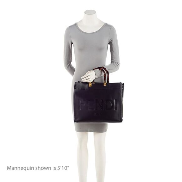 Fendi Leather Sunshine Medium Shopper Tote - Picture 5 of 16